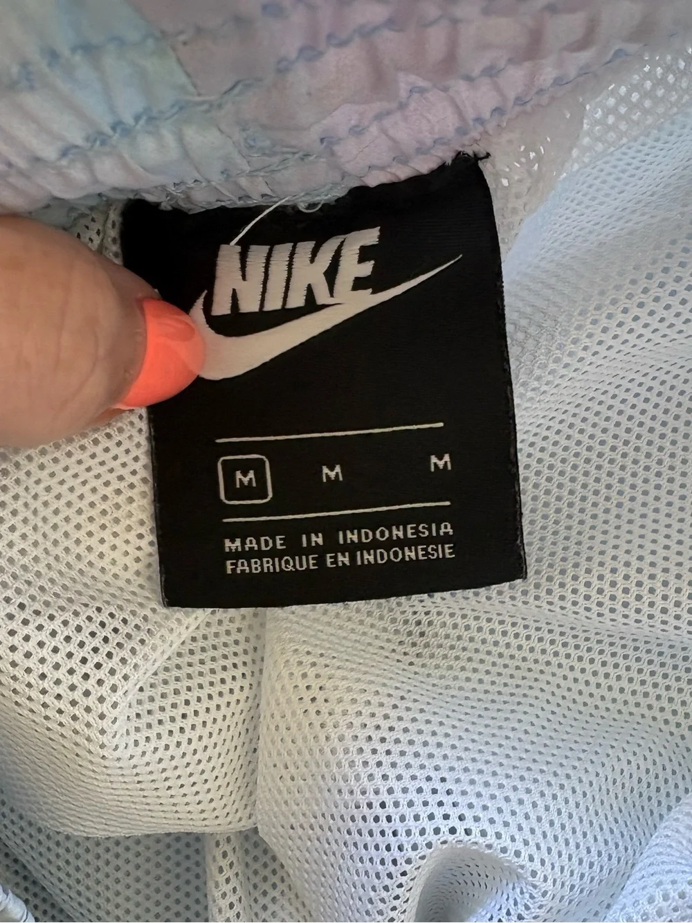 women’s Nike jogger, size medium.  ghost tie dye 👻